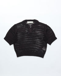 THE SHINZONE / OPENWORK POLO KNIT