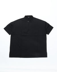 maillot / mature cotton big polo BLACK