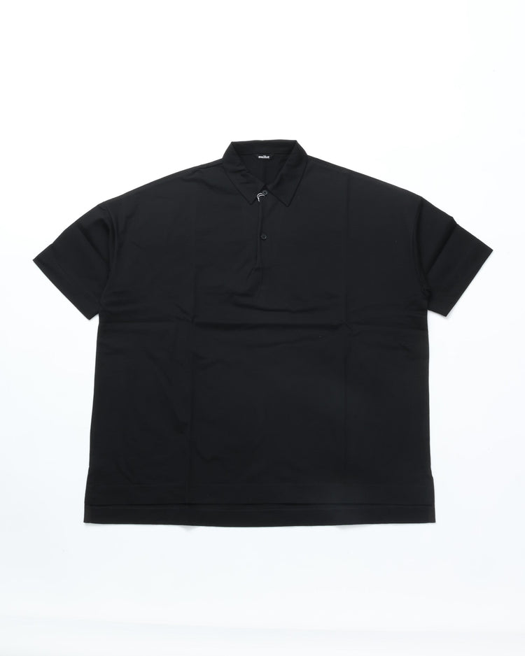 maillot / mature cotton big polo BLACK