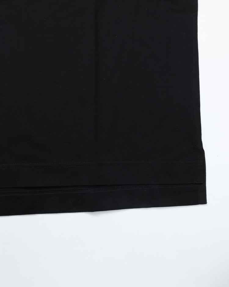 maillot / mature cotton big polo BLACK