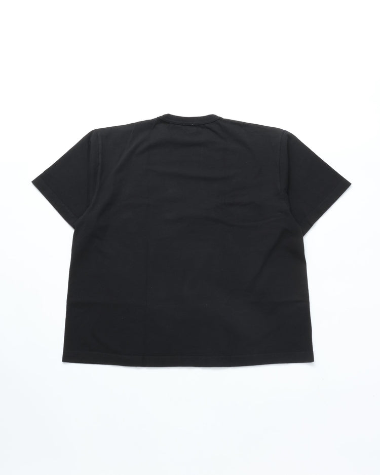 TOUGHER / BREA S/S TEE SOLID BLANK BLACK