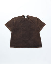 TOUGHER /  BREA S/S TEE   CHEMICAL BLANK  BLACK BLEACH