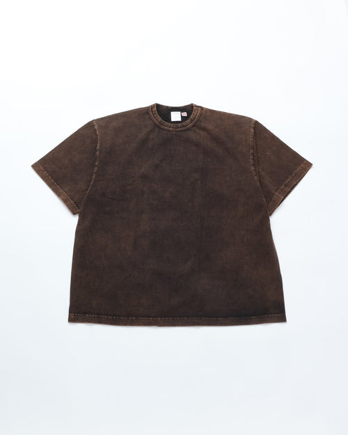 TOUGHER /  BREA S/S TEE   CHEMICAL BLANK  BLACK BLEACH