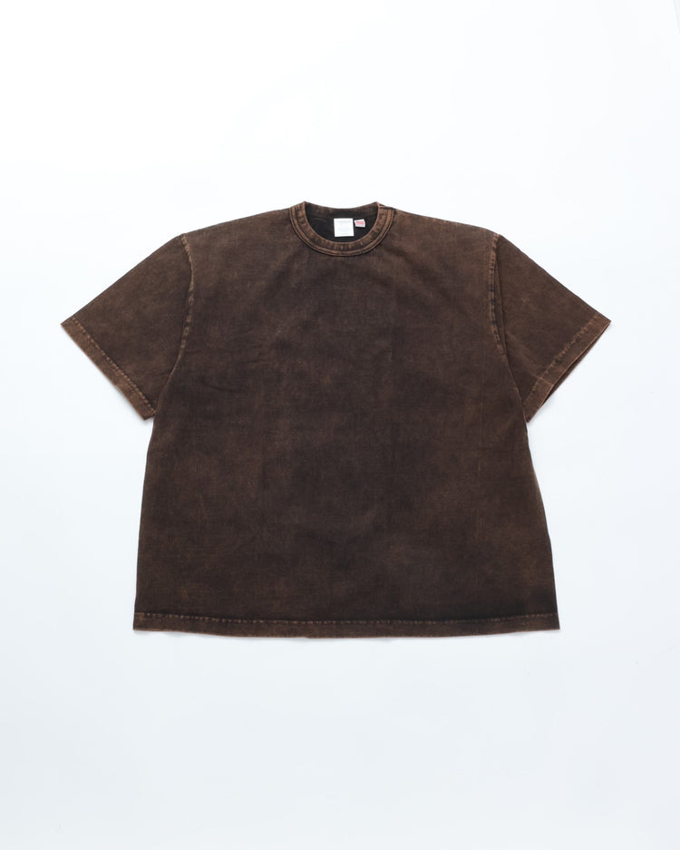 TOUGHER /  BREA S/S TEE   CHEMICAL BLANK  BLACK BLEACH