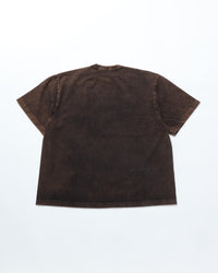 TOUGHER /  BREA S/S TEE   CHEMICAL BLANK  BLACK BLEACH