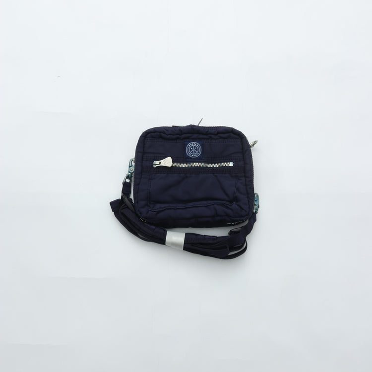 PORTER CLASSIC  SUPER NYLON SIMPLE SHOULDER BAG MINI BLUE