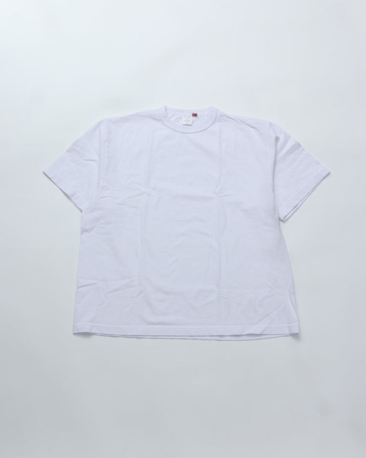TOUGHER /  BREA S/S TEE  SOLID BLANK WHITE
