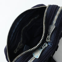 PORTER CLASSIC  SUPER NYLON SIMPLE SHOULDER BAG MINI BLUE