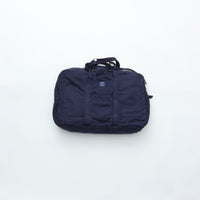 PORTER CLASSIC  SUPER NYLON TRAVEL BAG M BLUE