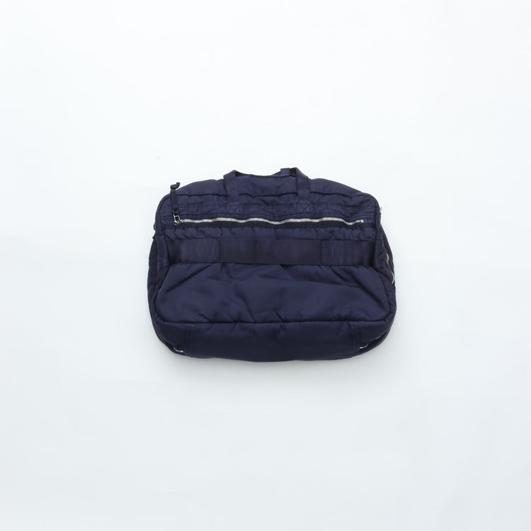 PORTER CLASSIC  SUPER NYLON TRAVEL BAG M BLUE