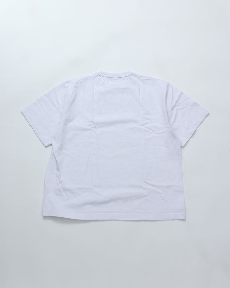 TOUGHER /  BREA S/S TEE  SOLID BLANK WHITE