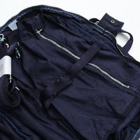 PORTER CLASSIC  SUPER NYLON TRAVEL BAG M BLUE