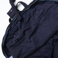 PORTER CLASSIC  SUPER NYLON TRAVEL BAG M BLUE