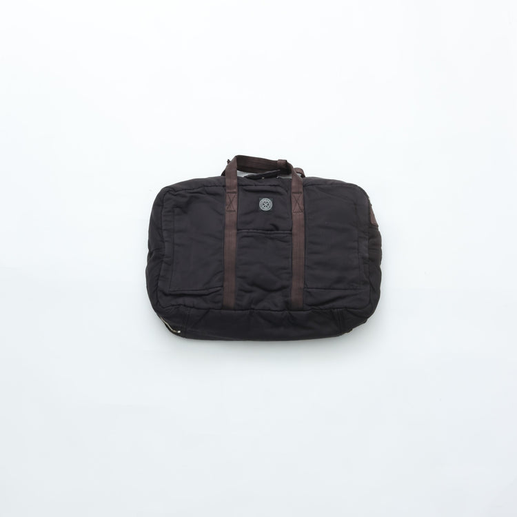 PORTER CLASSIC  SUPER NYLON TRAVEL BAG M BLACK