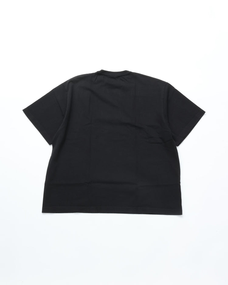TOUGHER / BREA S/S TEE BLACK&amp;WHITE BLACK
