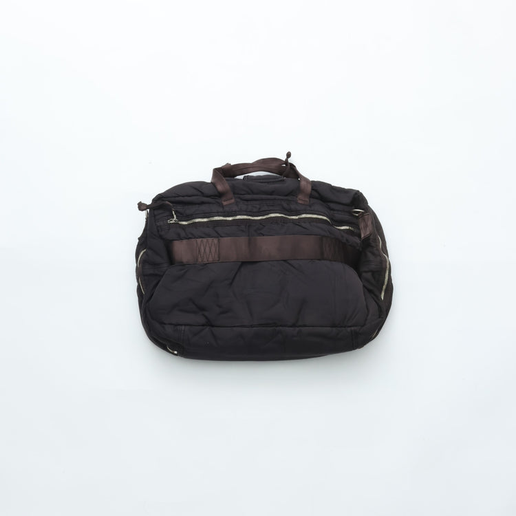 PORTER CLASSIC  SUPER NYLON TRAVEL BAG M BLACK