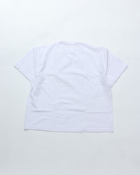 TOUGHER /  BREA S/S TEE　BLACK&WHITE WHITE