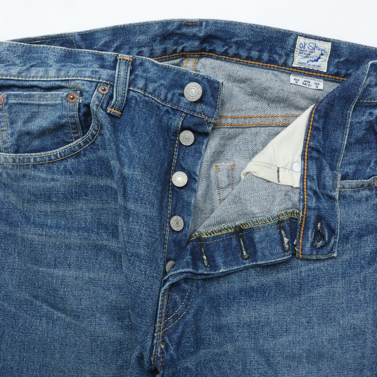 orslow / 105 STANDARD SELVEDGE DENIM 2YR WASH