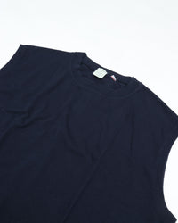 TOUGHER   BREA SLEEVELESS SOLID BLANK Yankees NAVY