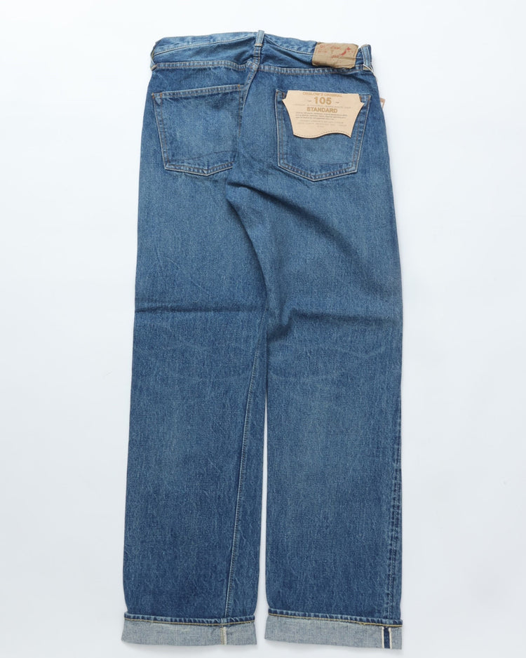 orslow / 105 STANDARD SELVEDGE DENIM 2YR WASH
