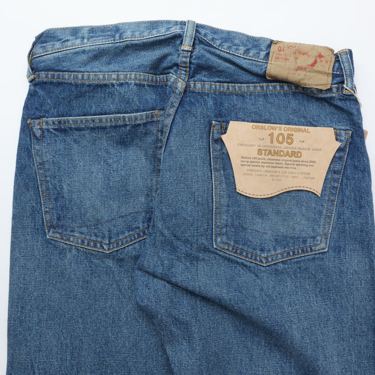 orslow / 105 STANDARD SELVEDGE DENIM 2YR WASH