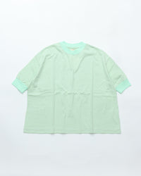 MEYAME  BORDER HALF SLEEVE TEE MEY-2438 GREEN