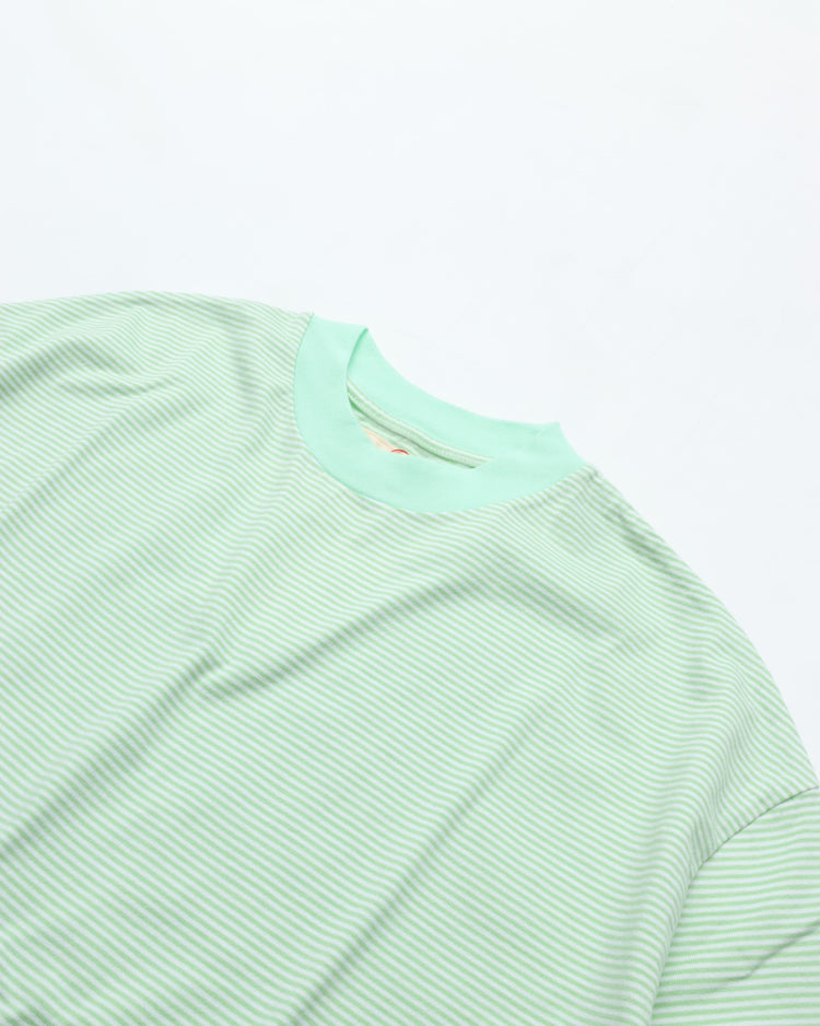 MEYAME  BORDER HALF SLEEVE TEE MEY-2438 GREEN