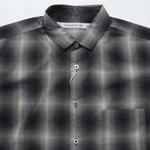 EEL Products / CONKARA SHIRT 1/2 E-25406B C/#17 Black Checke