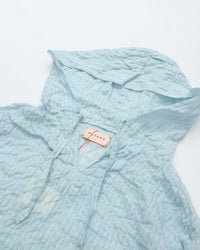 MEYAME  STRIPED LIGHT PARKA MEY-2430 BLUE