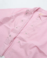 MEYAME  FRY FRONT HALF SLEEVE SHIRTS MEY-2437 PINK