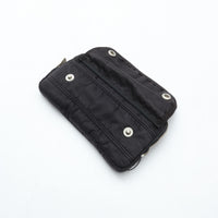 PORTER CLASSIC  SUPER NYLON WALLET POUCH BLACK