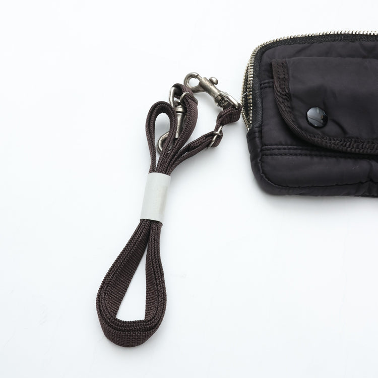 PORTER CLASSIC  SUPER NYLON WALLET POUCH BLACK