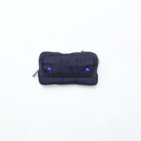 PORTER CLASSIC  SUPER NYLON WALLET POUCH BLUE