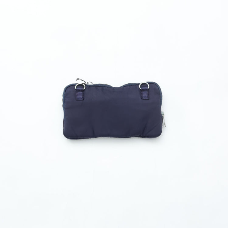 PORTER CLASSIC  SUPER NYLON WALLET POUCH BLUE