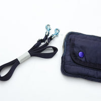 PORTER CLASSIC  SUPER NYLON WALLET POUCH BLUE