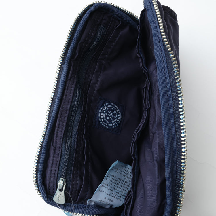 PORTER CLASSIC  SUPER NYLON WALLET POUCH BLUE