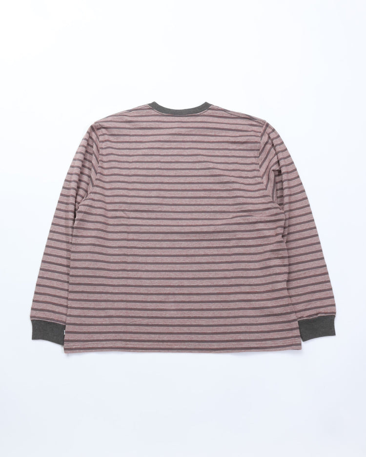 NOROLL / UNEVENNESS L/S TEE STONEGREY