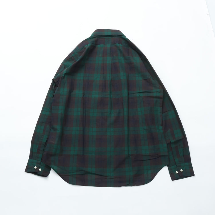WORKERS  Modified BD Shirt India Madras Blackwatch