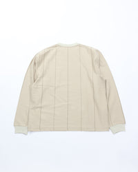 NOROLL / UNEVENNESS L/S TEE LT BEIGE