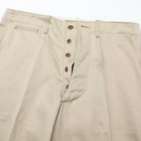 WORKERS  Officer Trousers Vintage Fit, Khaki No-1