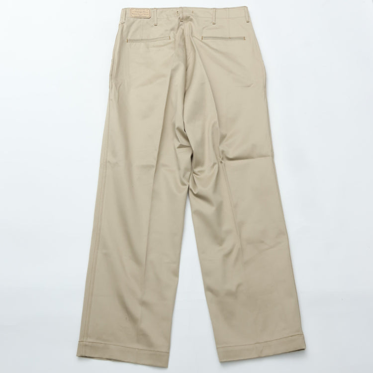 WORKERS  Officer Trousers Vintage Fit, Khaki No-1