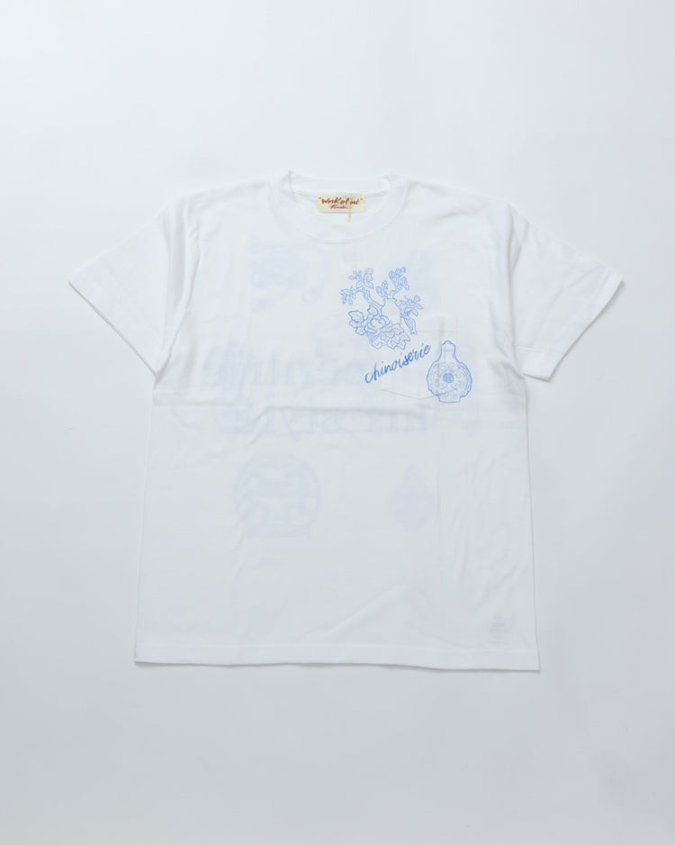 Work of Art Kendai /  5.6oz POCKET TEE PRINT NO WASH 251010
