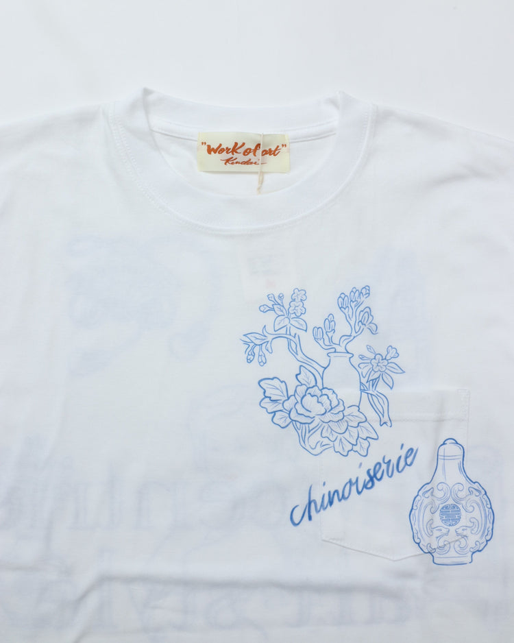 Work of Art Kendai /  5.6oz POCKET TEE PRINT NO WASH 251010