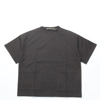 HAVERSACK / High-gauge jersey loose-fit short-sleeve T-shirt CHARCOAL