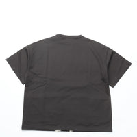 HAVERSACK / High-gauge jersey loose-fit short-sleeve T-shirt CHARCOAL