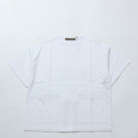 HAVERSACK / ハイゲージ天竺 ルーズフィット 半袖Tシャツ WHITE