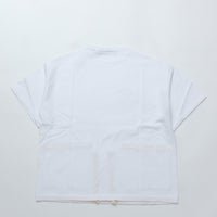 HAVERSACK / ハイゲージ天竺 ルーズフィット 半袖Tシャツ WHITE