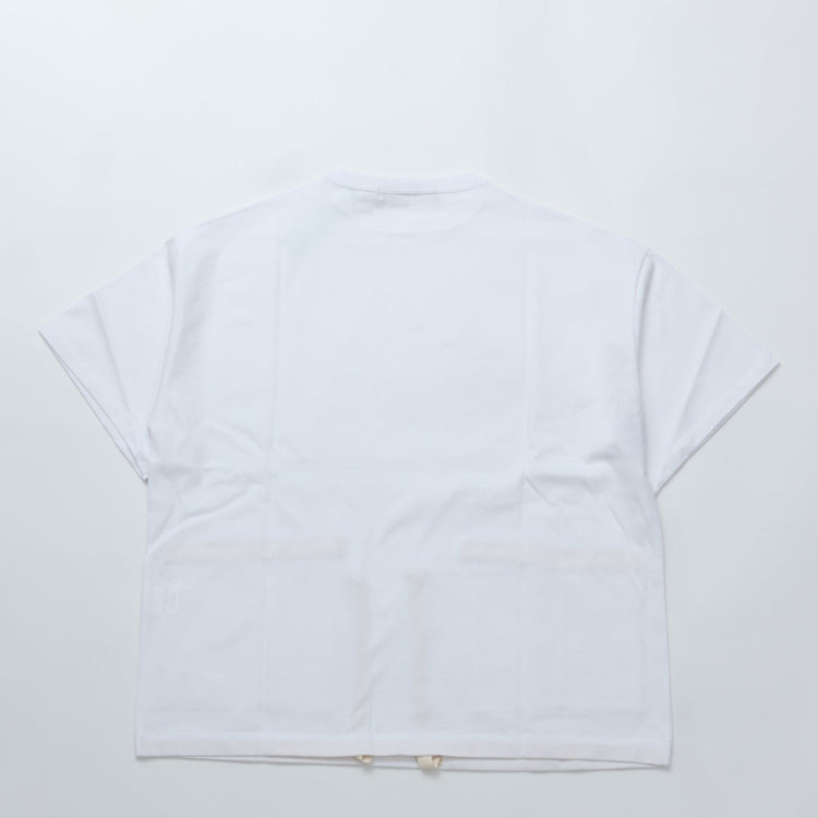 HAVERSACK / ハイゲージ天竺 ルーズフィット 半袖Tシャツ WHITE