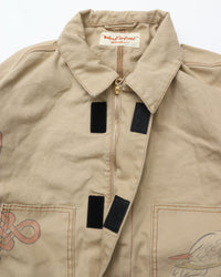 Work of Art Kendai / DUCK JACKET AGED WASH