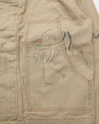 Work of Art Kendai / DUCK JACKET AGED WASH
